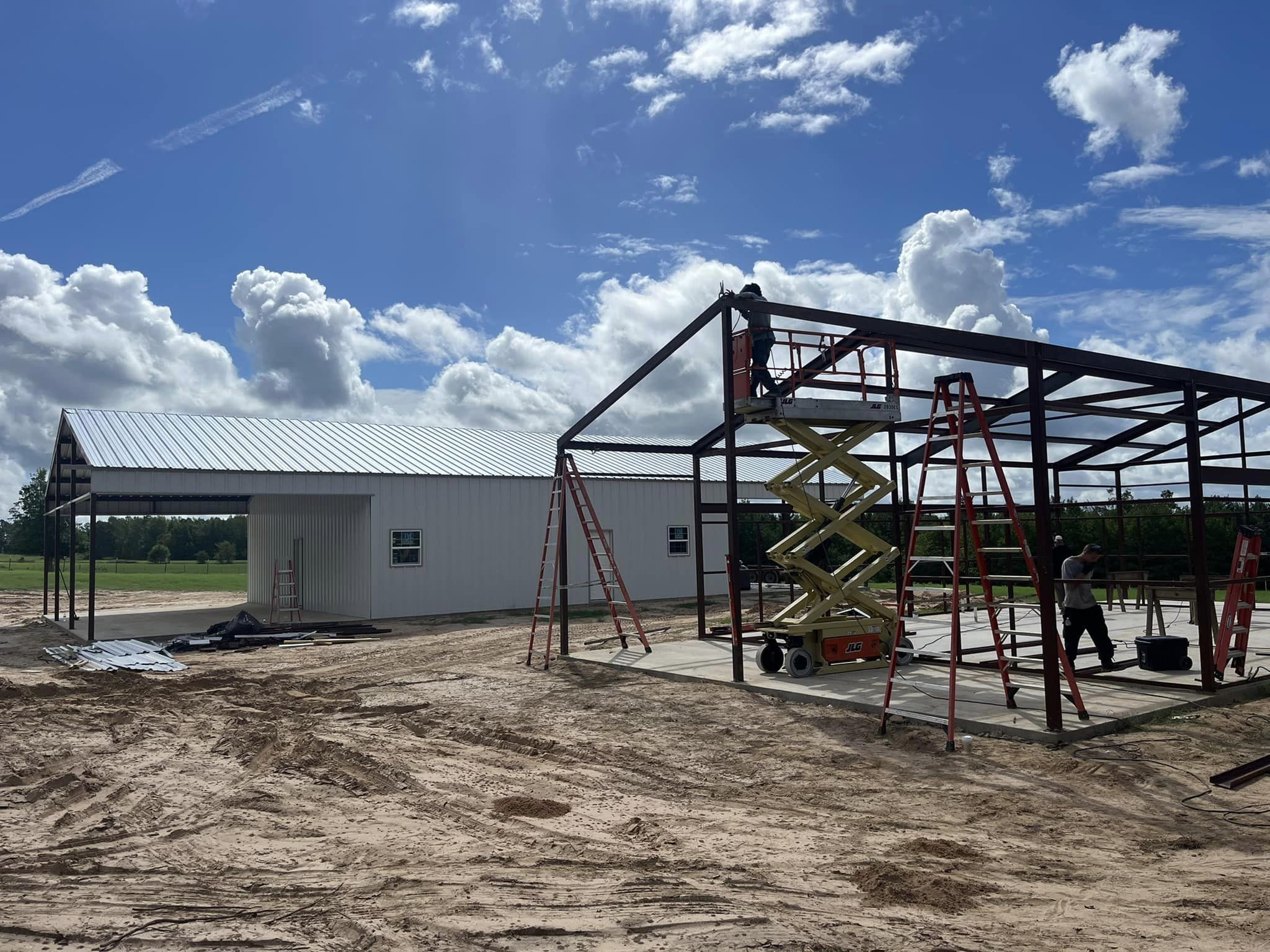 east texas metal building